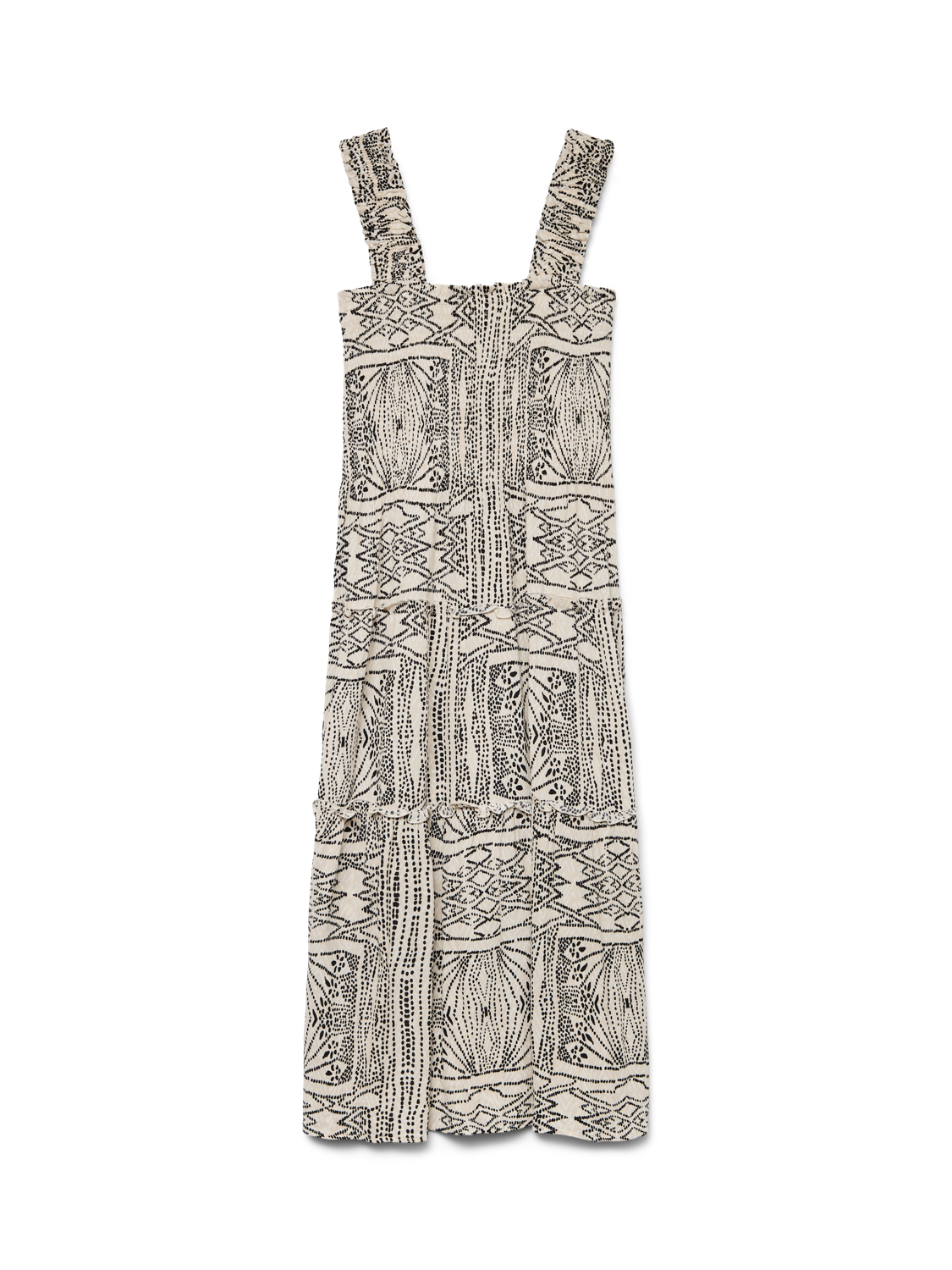 VMMENNY PRINTED MIDI DRESS